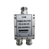 PD-0.6/6-2N 600-6000MHz Power Splitter 2-Way Microstrip Power Divider RF Combiner with N-K Connector