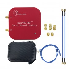 miniVNA PRO 1300 1KHz to 1.3GHz Vector Network Analyzer Set for RFID NFC 13.56MHz Card Reader Antenna Matching