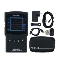 PHONIC PAA3X High Precision Handheld Audio Spectrum Analyzer Support Screenshot Balanced XLR Input/Output