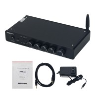 DT03 HiFi Audio Player Bluetooth/USB/Optical Fiber/Coaxial/AUX Input to 5.1 Channel Preamplifier Audio Decoder