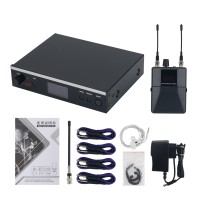 PSM300 566-590MHz In Ear Monitor System Wireless IEM System with 1 Receiver Supports Stereo Sound