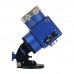 JUWEI-17 Blue-black Harmonic Equatorial Mount Narrow Dovetail Groove for Astronomical Telescope Compatible with Theodolite Mode