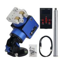 JUWEI-17 Blue-black Harmonic Equatorial Mount Narrow Dovetail Groove for Astronomical Telescope Compatible with Theodolite Mode