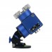 JUWEI-17 Blue-black Harmonic Equatorial Mount Wide Dovetail Groove for Astronomical Telescope Compatible with Theodolite Mode