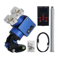 JUWEI-17 Blue-black Harmonic Equatorial Mount Wide Dovetail Groove for Astronomical Telescope Compatible with Theodolite Mode