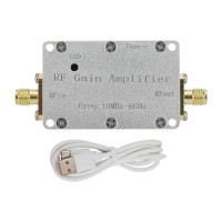 YZ-GB016040G 10MHz-6GHz Wideband 40dB High Flatness RF Gain Amplifier Type-C Interface and SMA Female Connector