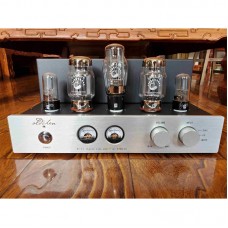 KT88-K1 VU Meter Version Class A HiFi Pure Electronic Tube Amplifier 15Wx2 Output with 5 Vacuum Tubes