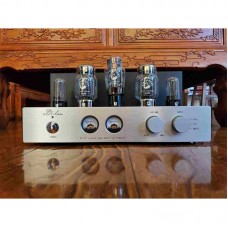 KT88-K1 VU Meter Bluetooth5.0 Version Class A HiFi Pure Electronic Tube Amplifier 15Wx2 Output with 5 Vacuum Tubes