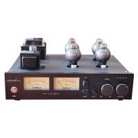 Black Upgraded Version C1 Electronic Tube Amplifier HiFi Power Amplifier with CV181-SE Preamplifier Tubes