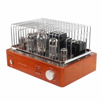 Oldchen 6CA7 Vacuum Tube Amplifier HiFi Audio Bluetooth Lossless Amplifier with Five Electronic Tubes for PSVANE