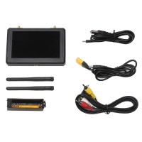 SKYZONE M5F 5-inch FPV Monitor Low Delay Screen FPV DVR Recording Built-in SteadyView Diversity Receiver for FPV Racing Drones