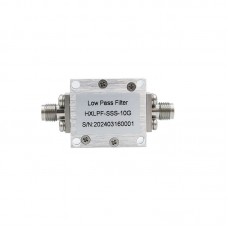 HXLPF-SSS-10G DC-10GHz RF Microwave Low Pass Filter with Stainless Steel SMA Female Connector