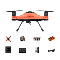 SwellPro Fisherman FD1+ Fishing Drone Waterproof Drone w/ 4.8LBS Bait Capacity 1.6KM Flight Distance