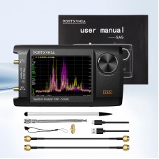 SA5 100K-5.3GHz Handheld Spectrum Analyzer Signal Generator w/ 4" IPS LCD (without 32G Memory Card)