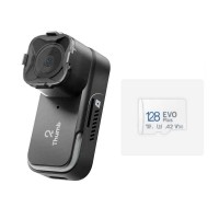 RunCam Thumb 2 Lightweight HD Camera with 128G SD Card 4K 60fps/2.7K 60fps Built-in Gyroscope for FPV Racing Drones