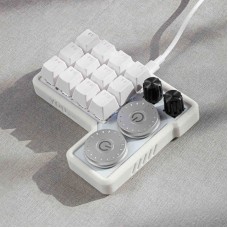 YYR4 Custom Mechanical Keyboard 12-Keypad Brown Switch with Lettering for Photo Editors Illustrators Designers