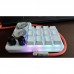 YYR4 Custom Mechanical Keyboard 12-Keypad Brown Switch with Lettering for Photo Editors Illustrators Designers