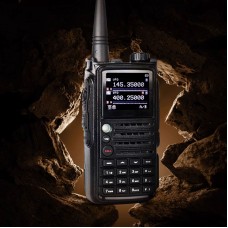 LD-6100 Outdoor Handheld UV Dual Band DMR Digital Walkie Talkie Dual Time Slot 76-108MHz FM Receiver