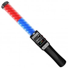 Red-Blue Version Portable Handheld Blowing Type Alcohol Tester for Non-contact Drunkenness Detection Support Voice Broadcast