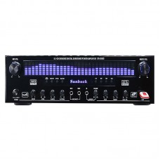 SR-3800 1000W 220V Bluetooth Amplifier 5.1CH Karaoke Digital Surround Power Amplifier (Blue Screen)