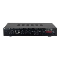 AV-298BT 400W 220V 5 Channel Home Amplifier Digital Audio Amplifier Bluetooth Power Amp (Black)