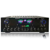 AV-999BT 220V 7 Channel Bluetooth Amplifier Hifi Stereo Karaoke Audio Amplifier w/ 1000W Peak Power