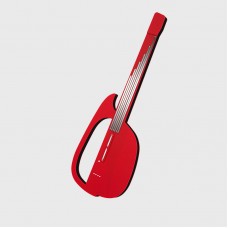 Stringless Guitar Stringless Electric Guitar (Red) Supports Automatic Playing Singing for Novices