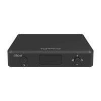 TOPPING D50 III Desktop HiFi DAC D50III BT5.1 Audio Decoder (Black) w/ Remote Control & 2 ES9039Q2M