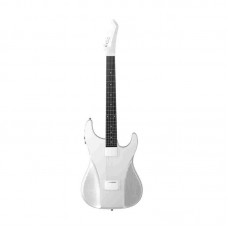 AG01 Smart Guitar Painless Guitar (White) w/ Silicone Strings Detachable Fretboard & Headphone Jack