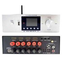 RCC_AMP5.1 USB DAC & 450W Power Amplifier 5.1 Audio System for Independent Channel Volume Adjustment