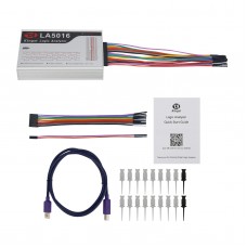 LA5016 USB Logic Analyzer 16 Channels Max Sampling Rate 500M 10G Depth Adjustable PWM Output