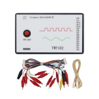 Portable Mobile Phone Oscilloscope For Android Logic Analyzer Oscilloscope 100KHz TWF102