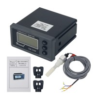 CM-230K 220V Online Conductivity Meter Water Conductivity Meter Monitor w/ Electrode Supports Alarms