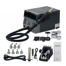 SUGON 3M8650 Desoldering Station with Hot Air Gun 1300W 220V Desoldering Machine for Motherboard Maintenance