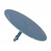 Right-handed Circular Polarization 15CM 120MHz-6GHz UWB Antenna Archimedes Spiral Antenna with SMA Male Connector