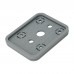 5pcs Top Suction Plates Rubber Suction Pad (140mmx115mmx17mm with 3 Holes) for Vacuum Blocks