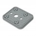 5pcs Top Suction Plates Rubber Suction Pad (140mmx115mmx17mm with 3 Holes) for Vacuum Blocks