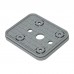 5pcs Top Suction Plates Rubber Suction Pad (140mmx115mmx17mm with 3 Holes) for Vacuum Blocks