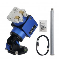 JUWEI-17 Blue-black Harmonic Equatorial Mount Narrow Dovetail Groove for Astronomical Telescope Compatible with Theodolite Mode