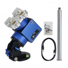 JUWEI-17 Blue-black Harmonic Equatorial Mount Wide Dovetail Groove for Astronomical Telescope Compatible with Theodolite Mode