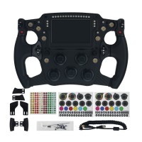 RS16 FORMULA Advanced Game Steering Wheel Racing Game Simulator with 4.3-inch Display Screen for Roter Stier