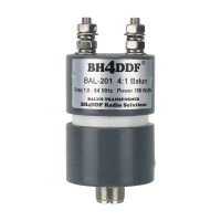 BH4DDF BAL-201 4:1 Shortwave Balun 200ohms Waterproof Antenna Balun Transformer 1-54MHz 150W SSB/PEP 250W