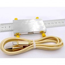 RF-4GHz-60DB Dual Channel Programmable Attenuator RF Attenuator (Main Unit + Type-C Cable) for PC