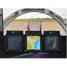 Wefly FA-18C Unit Fuel Control + FA-18C Head-Up Display Control Panel Compatible with DCS World Flight Simulator