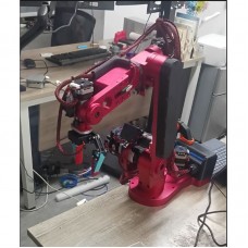 AR4 6-Axis Mechanical Arm Set + Electric Fixture Opensource Robotic Arm for ROS1/2 Moveit