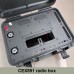 CEX891 Radio Box IP67 Waterproof PP Case with Automatic Air Valve Dedicated for Yaesu FT891 Support DIY Expansion