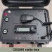 CEX891 Radio Box IP67 Waterproof PP Case with Automatic Air Valve Dedicated for Yaesu FT891 Support DIY Expansion