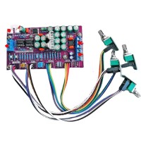 L2 Preamplifier HiFi Tone Board with 1PCS 5532 Operational Amplifier and Extension Cable Zero Interference Noise