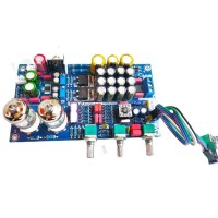 L6-GE 5654 Electronic Tube HiFi Preamplifier Tone Board AD847 Operational Amplifier without Extension Cable