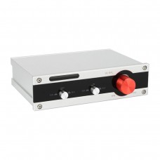 SE-BAL Silver HIFI Fully Balanced Audio Switcher Passive Preamplifier Volume Controller 2 IN 2 OUT